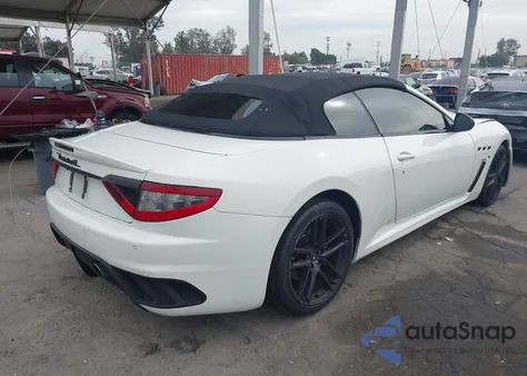 2013 Maserati Granturismo Sport из США, поврежденный, VIN ZAM45VMA4D0070945